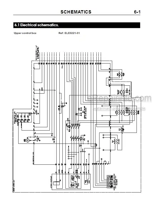 Photo 3 - JLG V2039E Service Manual Work Platform