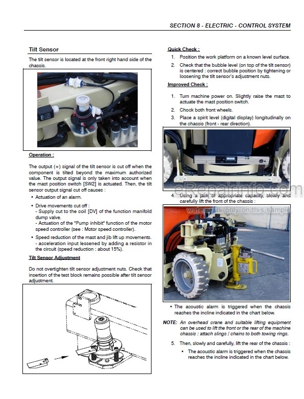 Photo 11 - JLG VM3242E VM2642E Service And Maintenance Manual Work Platform