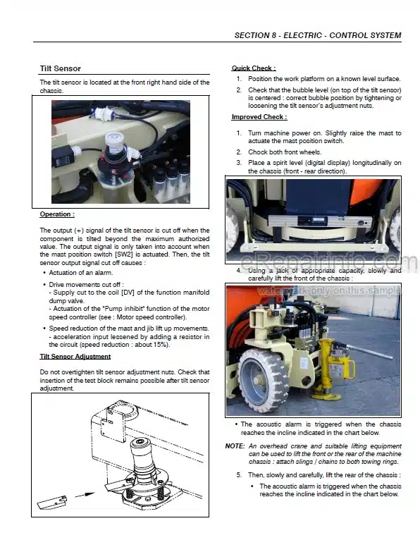 Photo 9 - JLG VM3242E VM2642E Service And Maintenance Manual Work Platform