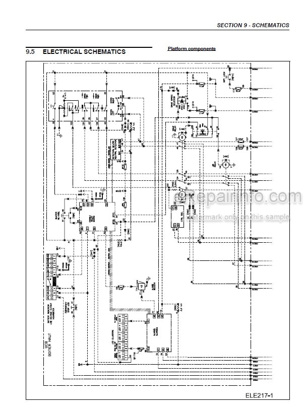 Photo 5 - JLG VM3242E VM2642E Service And Maintenance Manual Work Platform