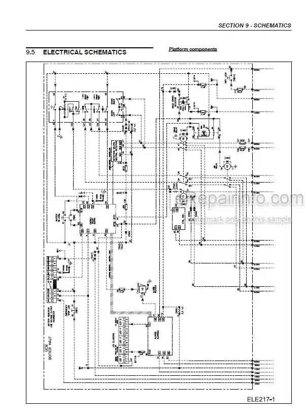Photo 5 - JLG VM3242E VM2642E Service And Maintenance Manual Work Platform