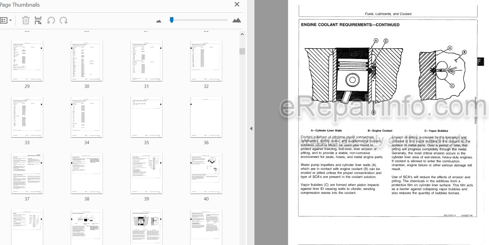 Photo 4 - John Deere 300 Series 3179 4239 6359 4276 6414 Technical Manual Diesel Engine CTM4