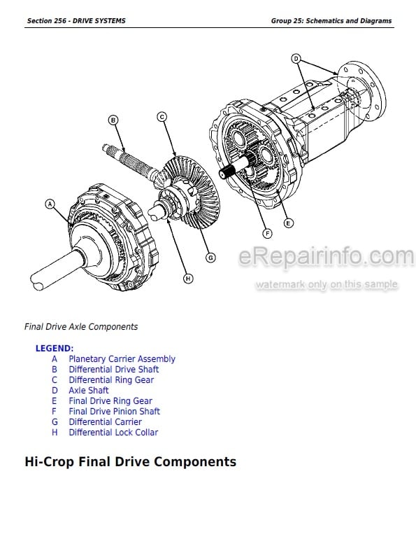Photo 7 - John Deere Power Tech E4.5 6.8L Component Technical Manual Diesel Engine Level 16 Electronic Fuel System With Denso HPCR