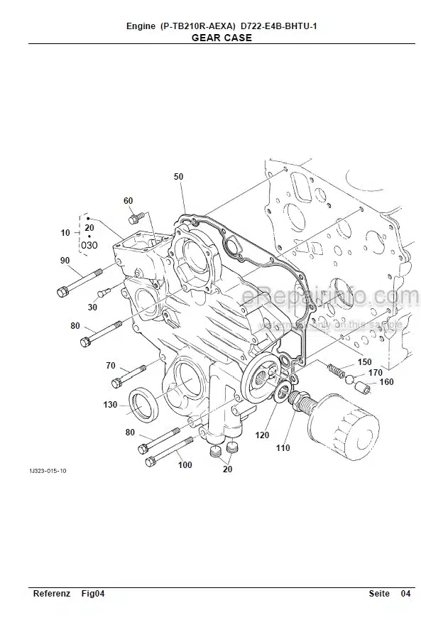 Photo 10 - Kubota D722-E48-BHTU-1 Parts Catalog Engine