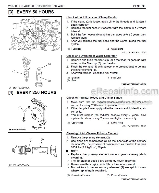 Photo 6 - Kubota V3800-CR-TE4 V3800-CR-TE4 V3800-CR-TIE4 V3800-CR-TE4C V3800-CR-TIE4C V3800-CR-TIE4C Workshop Manual Diesel Engine