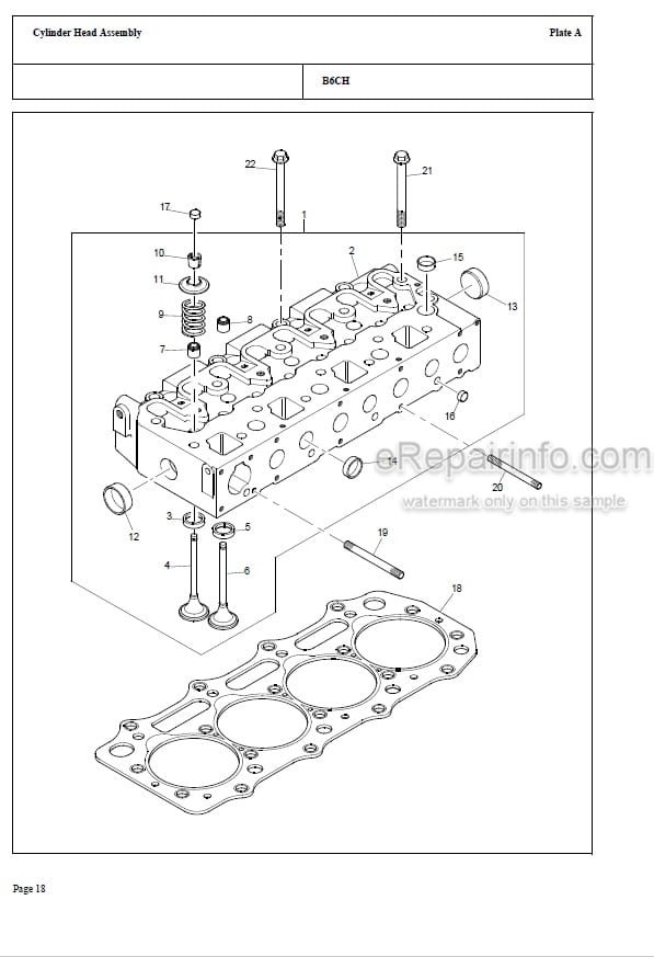Photo 7 - Perkins HR81486U Parts Catalog Engine