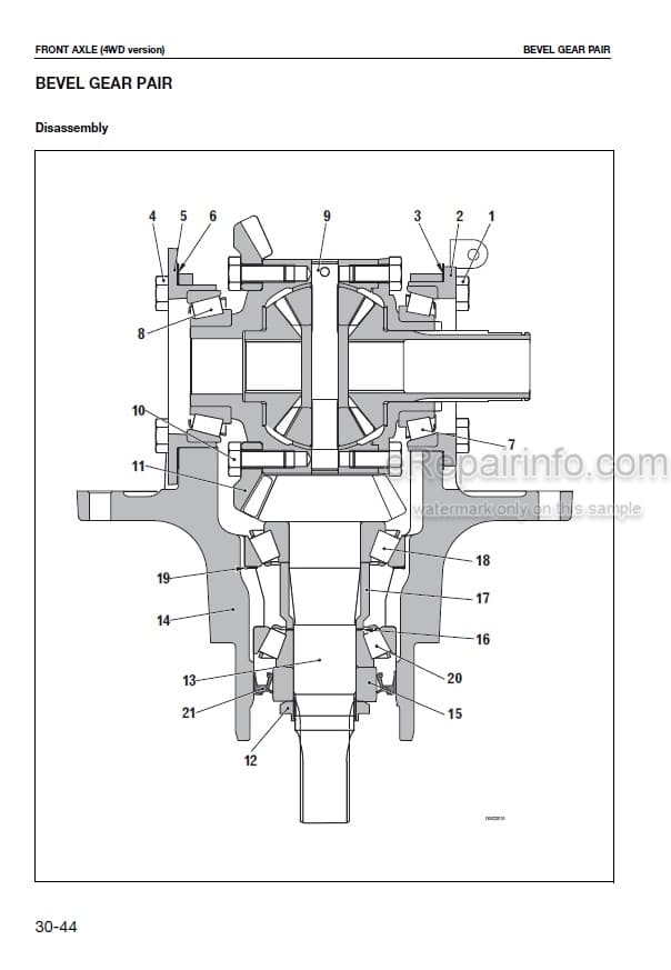 Photo 5 - Same Dorado 70 75 90 100 Series S V Workshop Manual Tractor