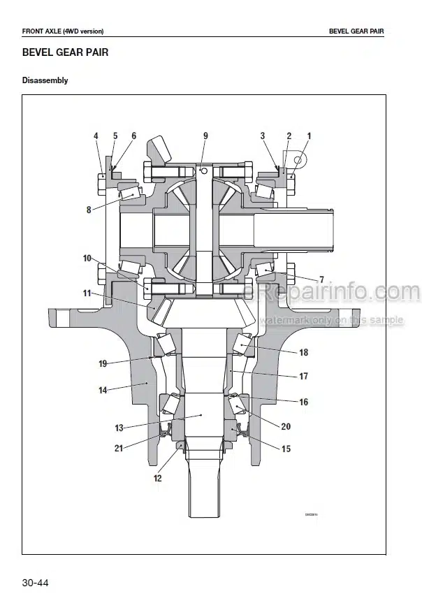 Photo 5 - Same Dorado 70 75 90 100 Series S V Workshop Manual Tractor