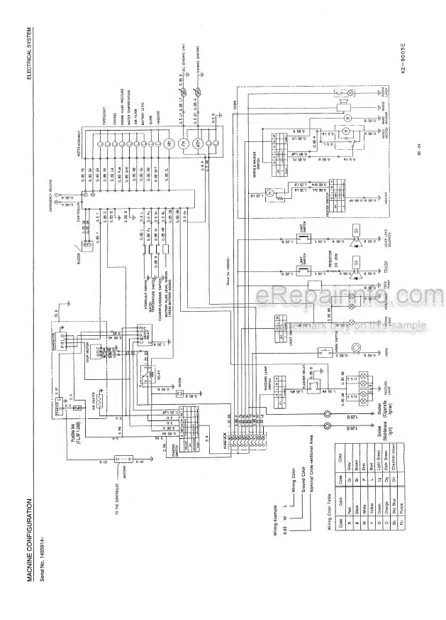 Photo 3 - Takeuchi TB045 Workshop Manual Compact Excavator 1453001-