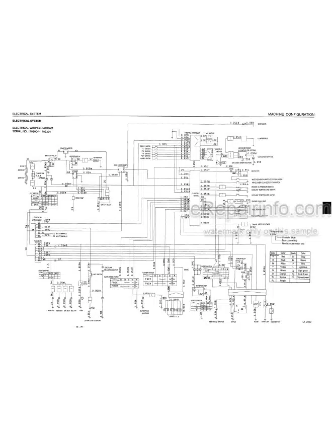 Photo 4 - Takeuchi TB070 Workshop Manual Compact Excavator 1703004-