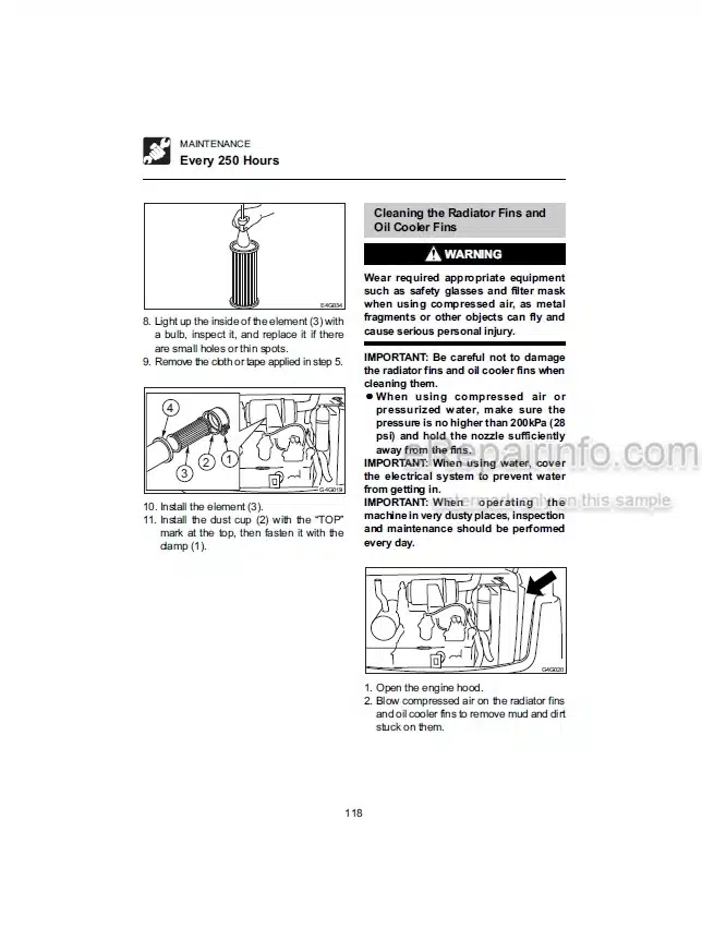 Photo 1 - Takeuchi TB125 TB135 TB145 Operators Manual Compact Excavator 12514526- 13514051- 14513261-