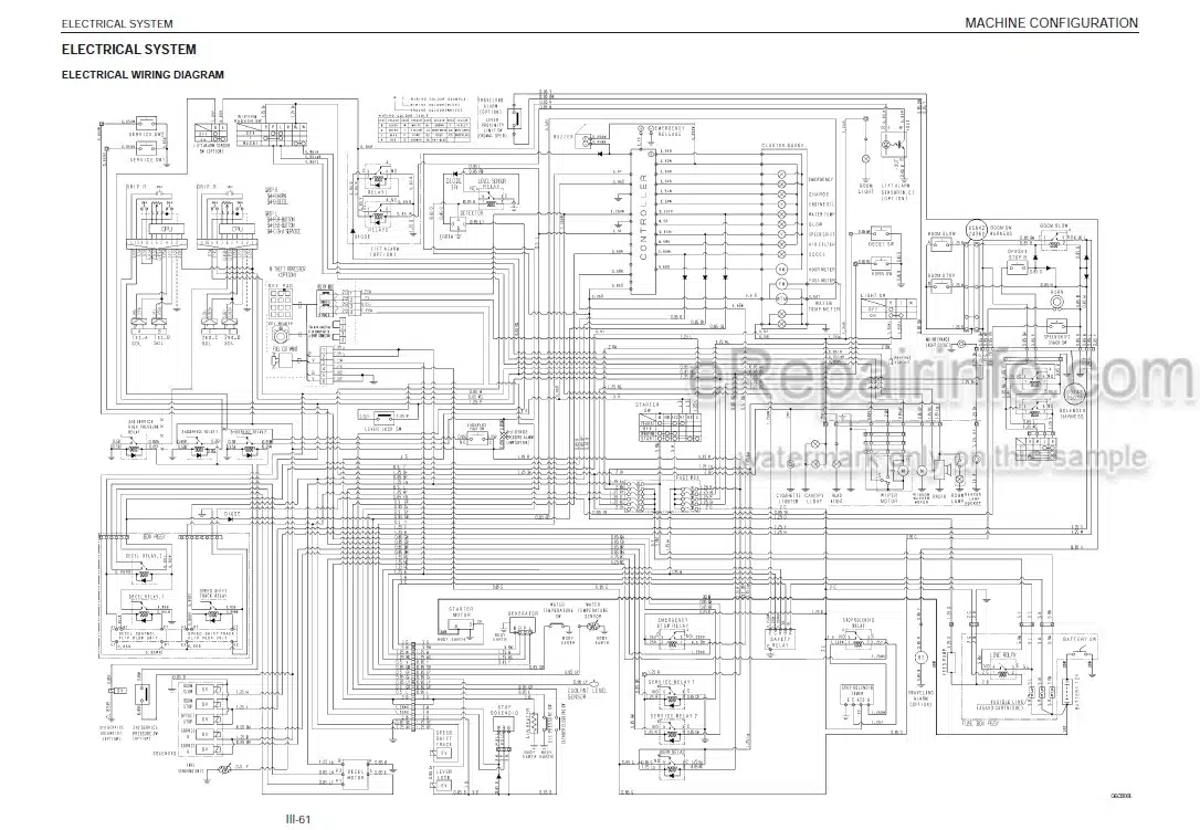 Photo 6 - Takeuchi TB138FR Workshop Manual Compact Excavator 13820001-