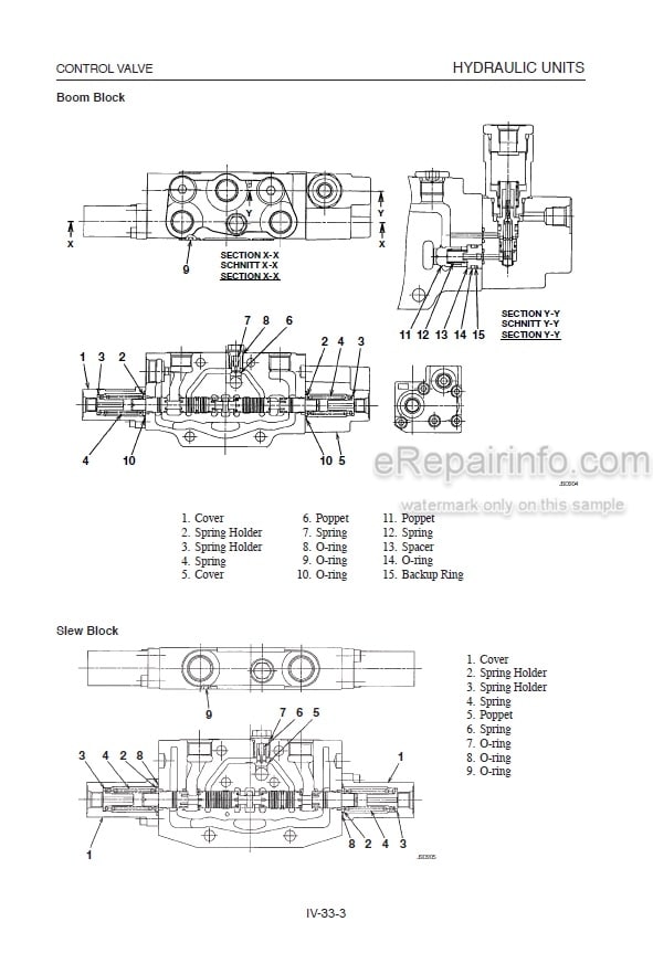 Photo 6 - Takeuchi TB153FR Workshop Manual Compact Excavator 15820004-