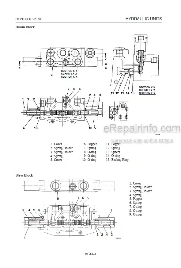 Photo 6 - Takeuchi TB153FR Workshop Manual Compact Excavator 15820004-