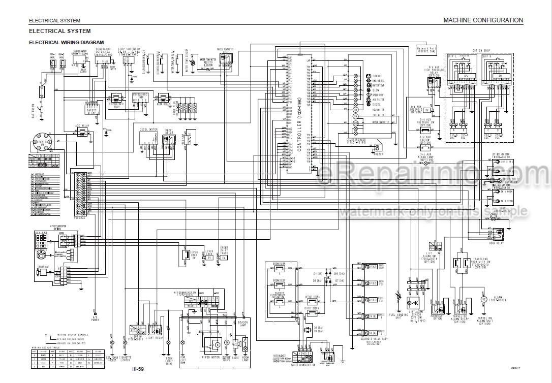 Photo 3 - Takeuchi TB153FR Workshop Manual Compact Excavator 15830001-