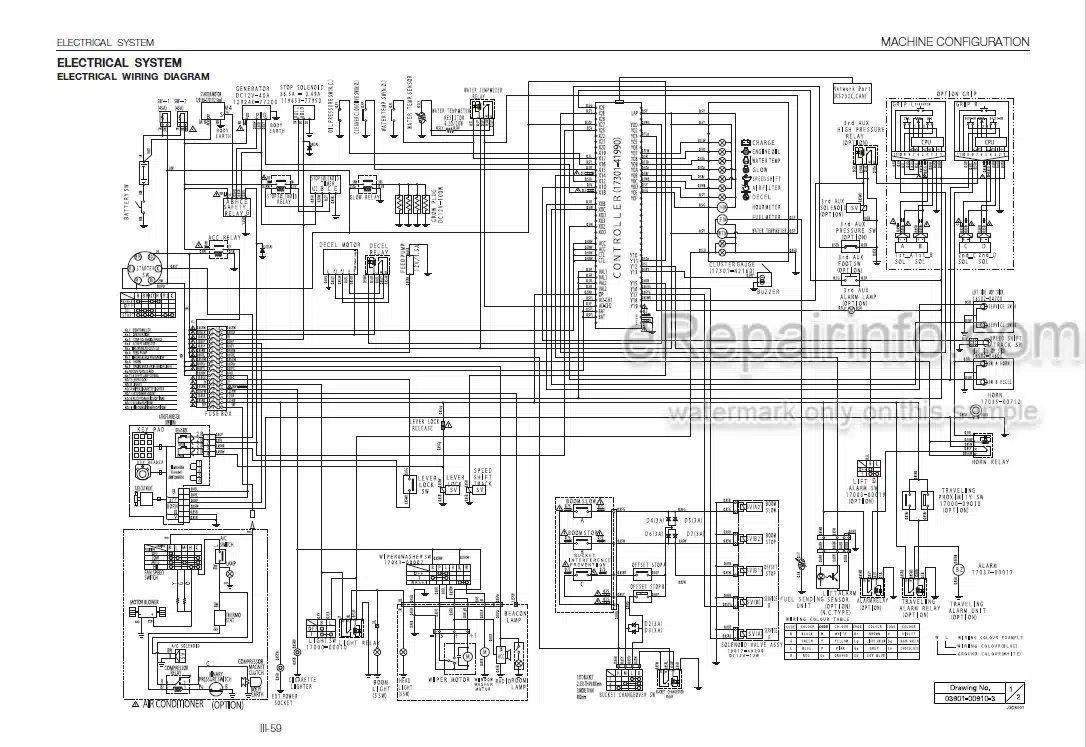 Photo 4 - Takeuchi TB153FR Workshop Manual Compact Excavator 158300001-