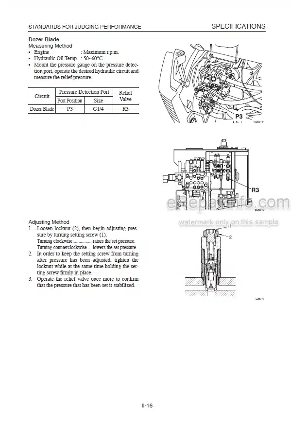 Photo 12 - Takeuchi TB175W Workshop Manual Hydraulic Excavator 17540001-