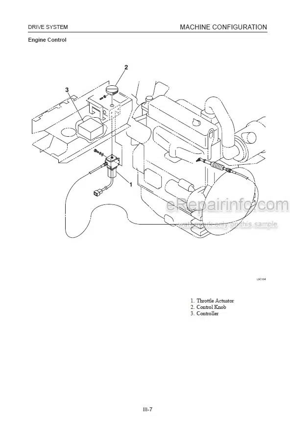 Photo 4 - Takeuchi TB180FR Workshop Manual Hydraulic Excavator 17830004-