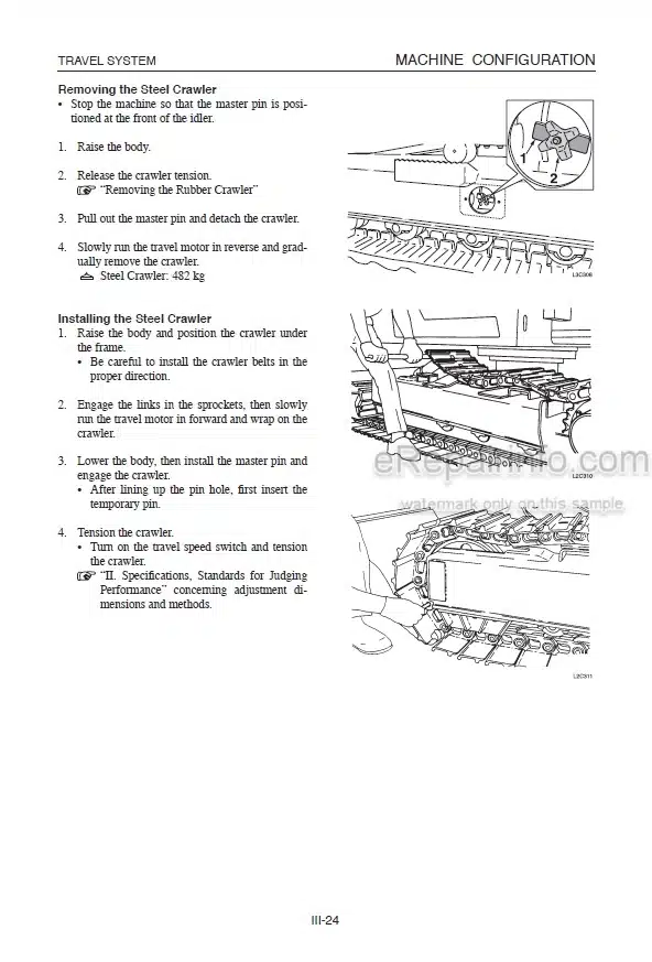 Photo 10 - Takeuchi TB180FR Workshop Manual Hydraulic Excavator 17840001-