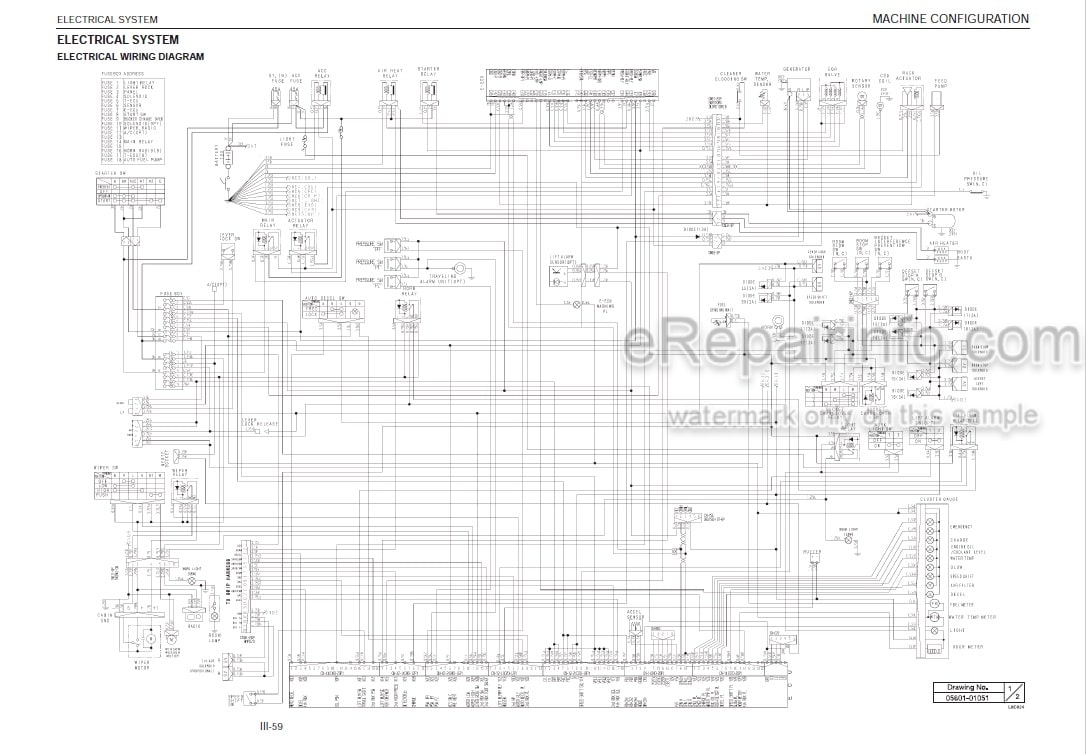 Photo 3 - Takeuchi TB180FR Workshop Manual Hydraulic Excavator 17840001-
