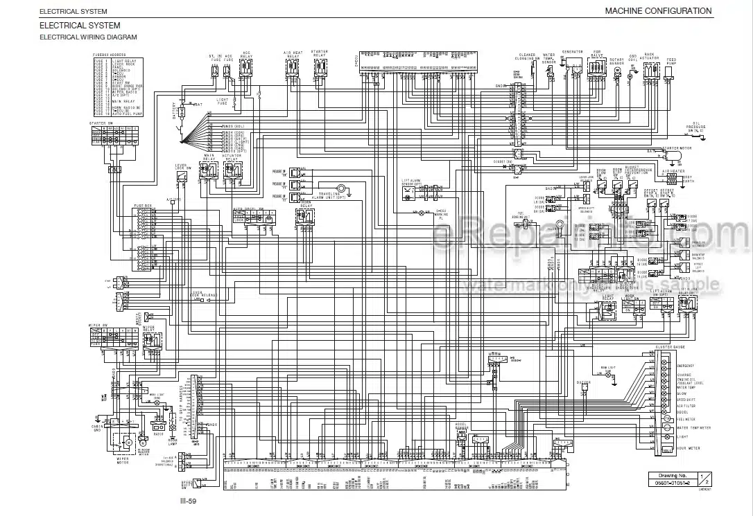 Photo 3 - Takeuchi TB180FR Workshop Manual Hydraulic Excavator 178400001-