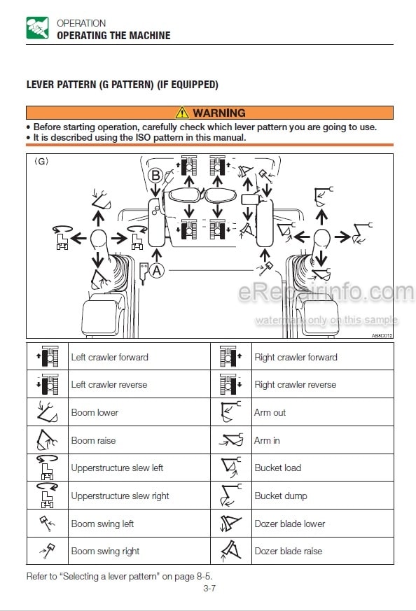 Photo 5 - Takeuchi TB210R Operators Manual Mini Excavator 211000004-