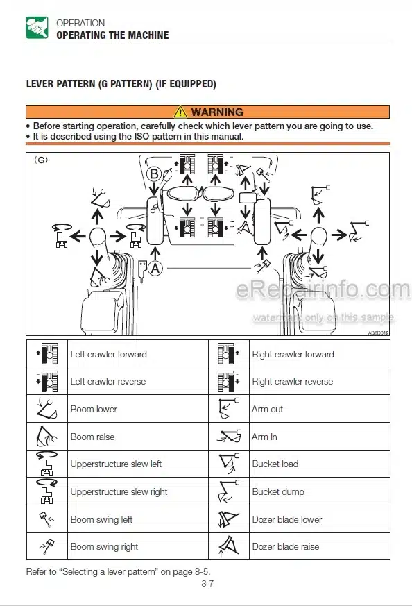 Photo 5 - Takeuchi TB210R Operators Manual Mini Excavator 211000004-