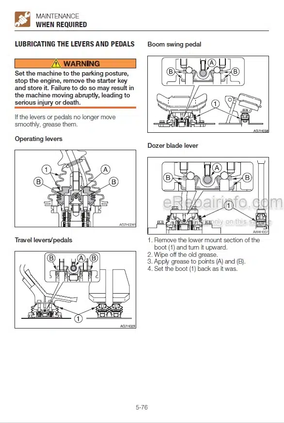 Photo 2 - Takeuchi TB2150 Operators Manual Hydraulic Excavator 514600003-