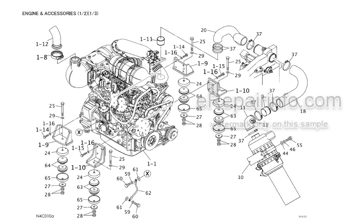 Photo 5 - Takeuchi TC960D3S Parts Catalog Crawler Carrier
