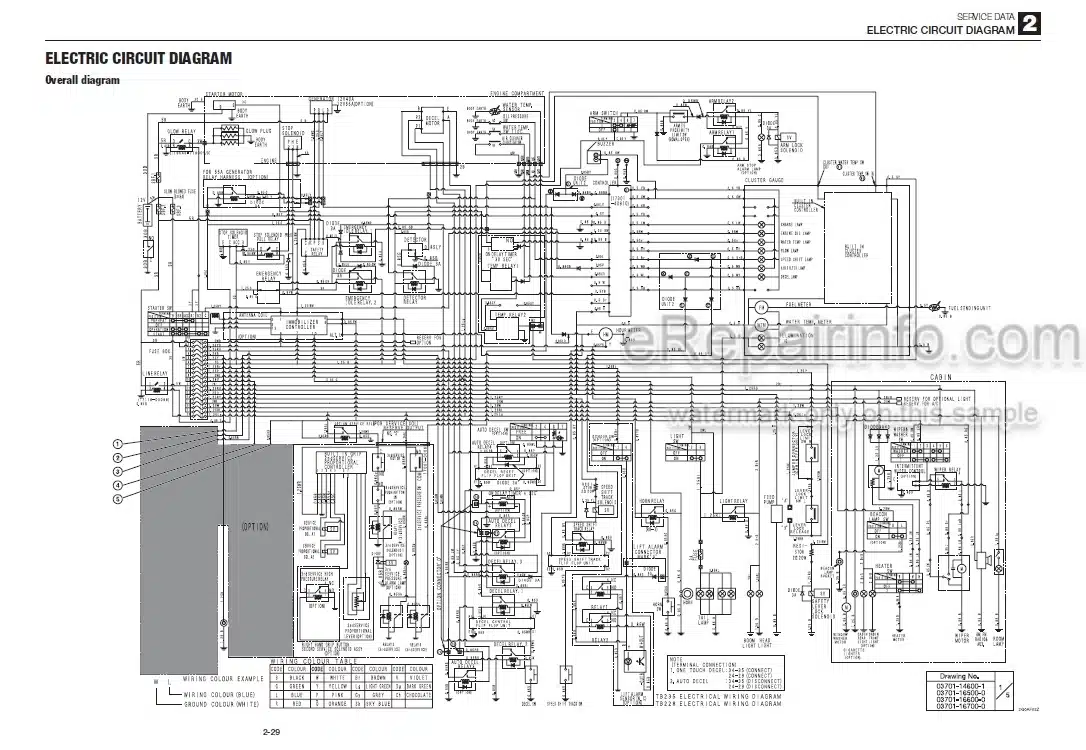 Photo 4 - Takeuchi TB235 Workshop Manual Mini Excavator 123500004-