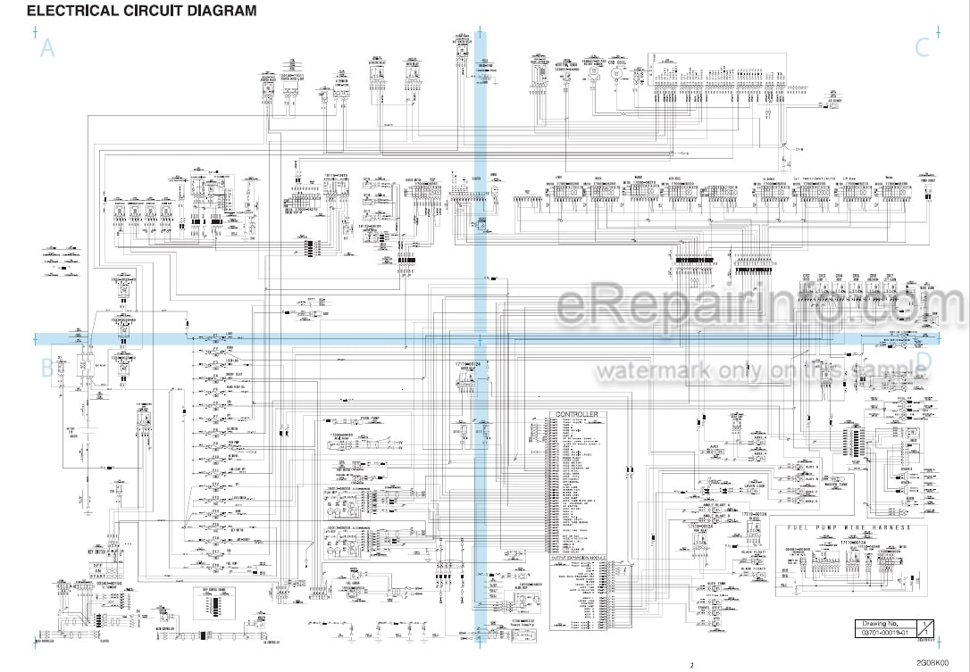 Photo 4 - Takeuchi TB240 Workshop Manual Mini Excavator 124100002-