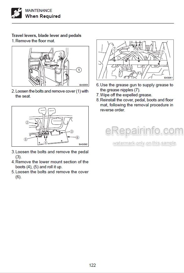 Photo 1 - Takeuchi TB25FR Operators Manual Compact Excavator 12810001-