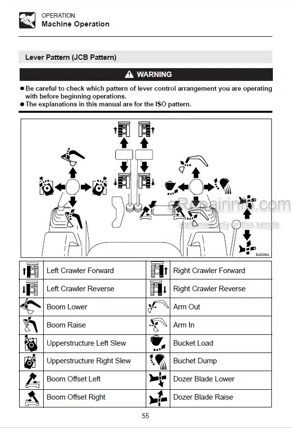 Photo 5 - Takeuchi TB25FR Operators Manual Compact Excavator 12810001-