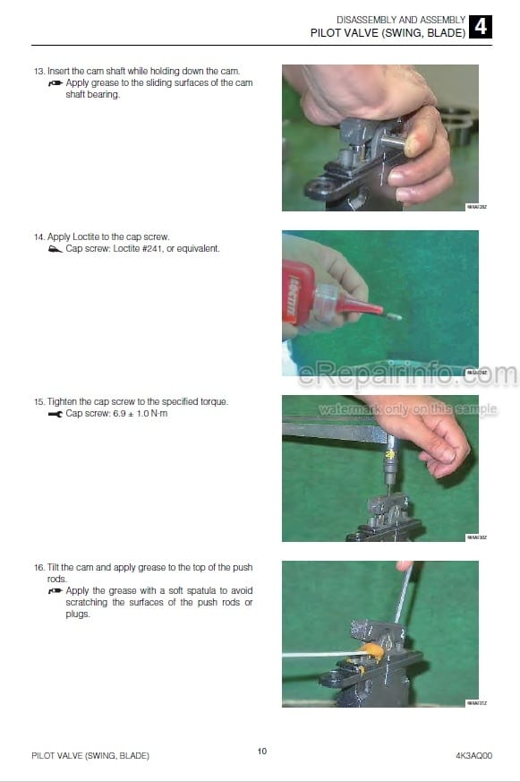 Photo 1 - Takeuchi TB280FR Workshop Manual Hydraulic Excavator 178500002-