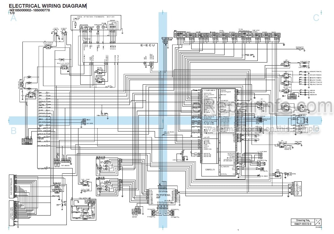 Photo 4 - Takeuchi TB285 Workshop Manual Hydraulic Excavator 185000001-