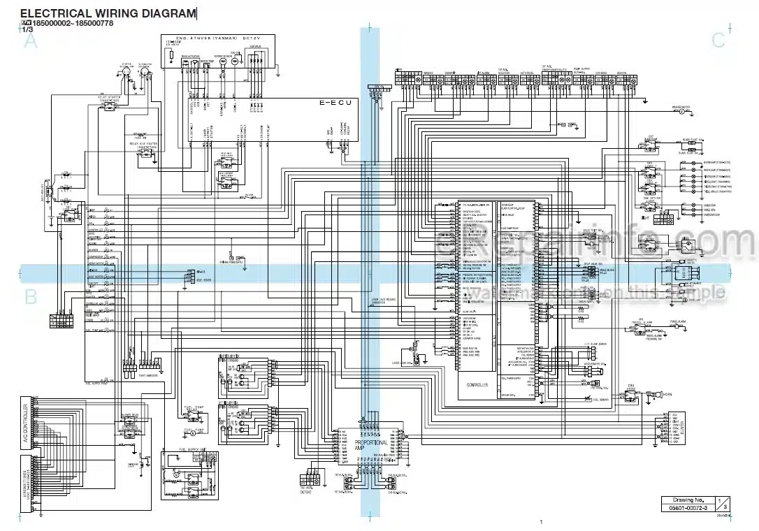 Photo 4 - Takeuchi TB285 Workshop Manual Hydraulic Excavator 185000001-