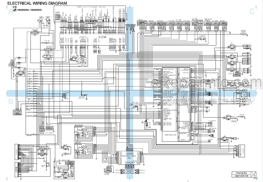 Photo 4 - Takeuchi TB290 Workshop Manual Hydraulic Excavator 190000001-