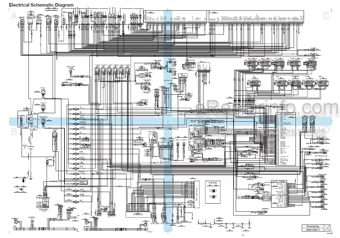 Photo 3 - Takeuchi TB290 Workshop Manual Hydraulic Excavator 185100001-