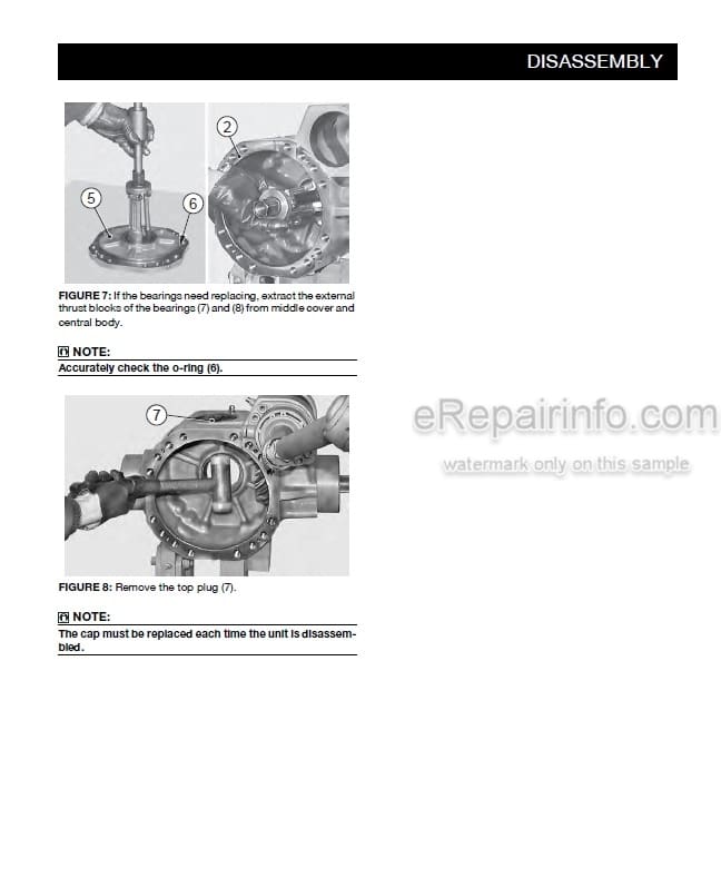 Photo 6 - Takeuchi TB295W Workshop Manual Hydraulic Excavator 190100003-