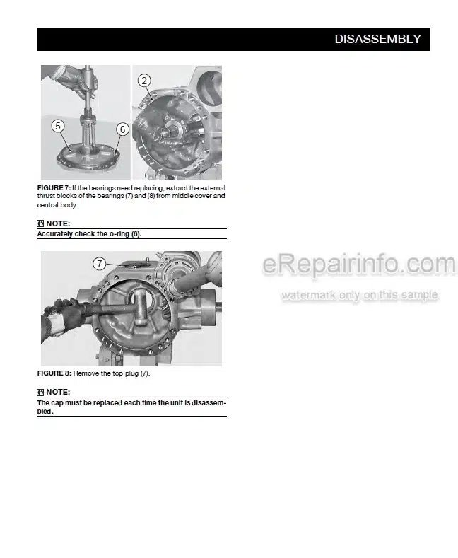 Photo 6 - Takeuchi TB295W Workshop Manual Hydraulic Excavator 190100003-