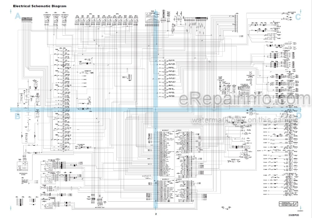 Photo 4 - Takeuchi TB295W Workshop Manual Hydraulic Excavator 190300003-