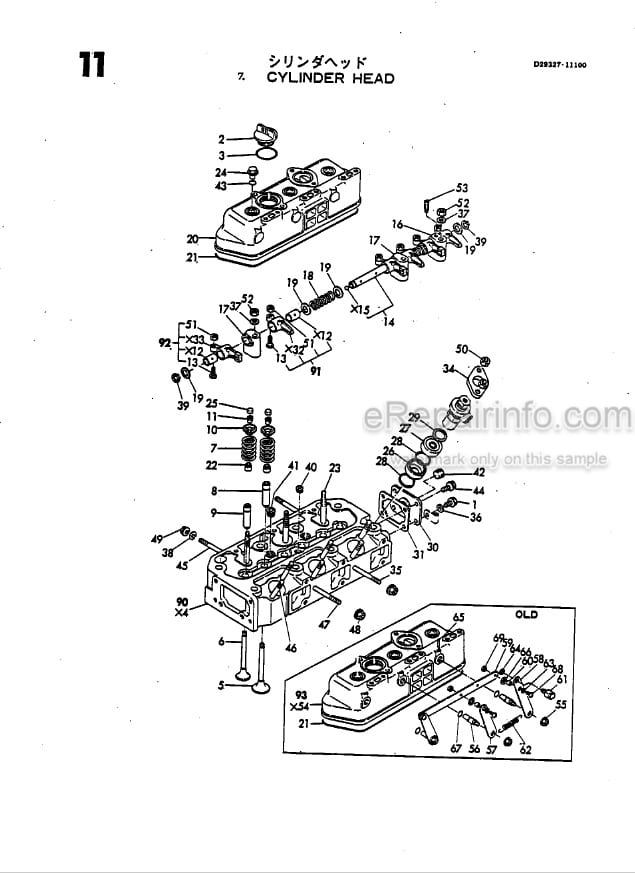 Photo 3 - Takeuchi TB35S Parts Catalog Compact Excavator Engine