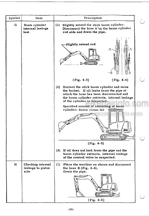 Photo 3 - Takeuchi TB35S Troubleshooting Manual Compact Excavator