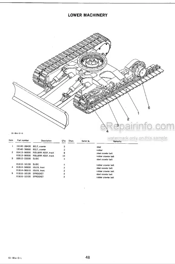 Photo 3 - Takeuchi TB36 Operators Manual Backhoe
