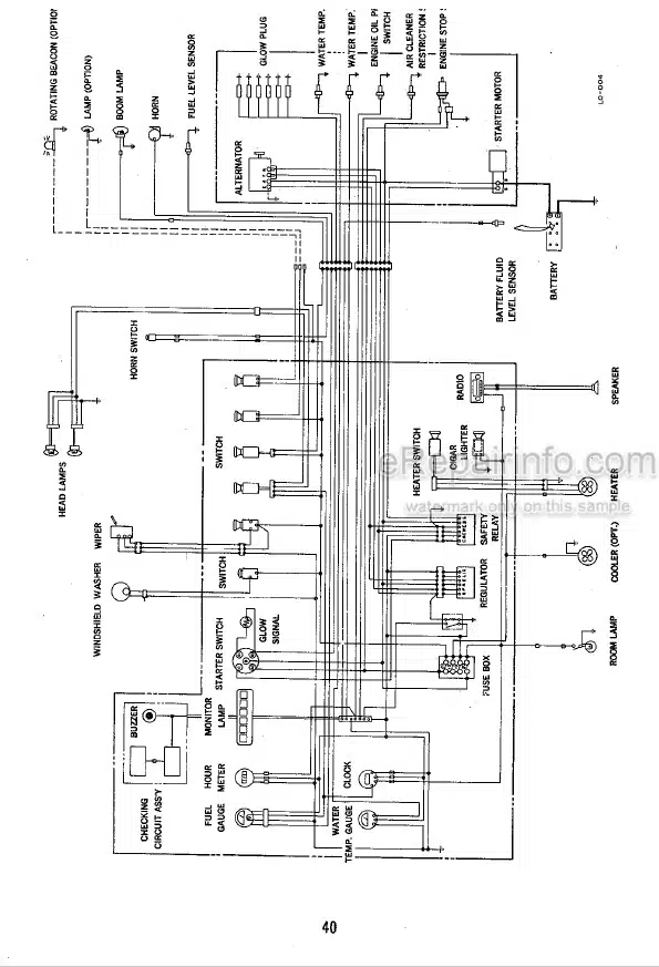 Photo 5 - Takeuchi TB68 Operators Manual Backhoe
