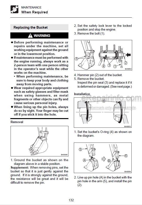 Photo 1 - Takeuchi TB80FR Operators Manual Hydraulic Excavator 17820256-