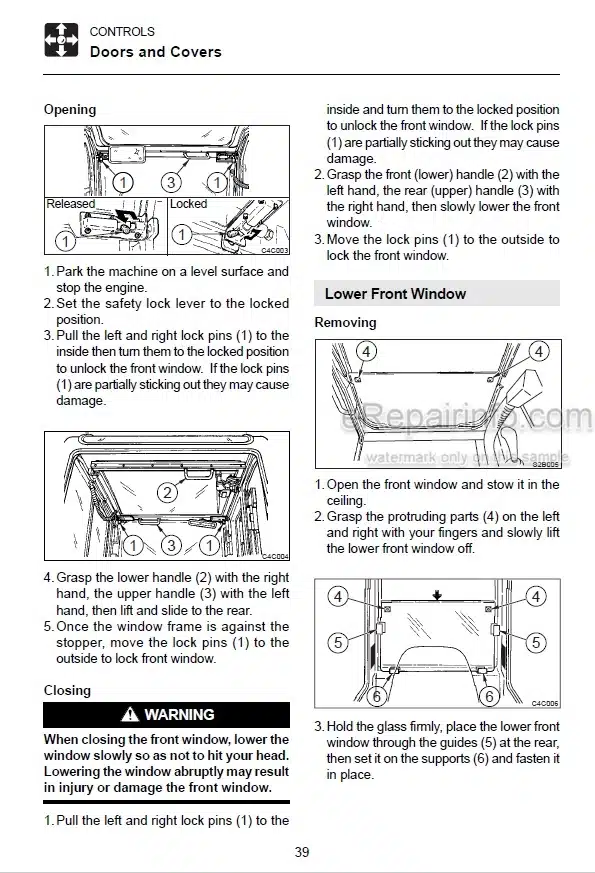 Photo 1 - Takeuchi TCR50 Operators Manual Dump Carrier 30500003-