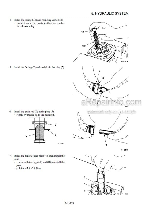 Photo 7 - Takeuchi TCR50 Workshop Manual Dump Carrier 30520002-