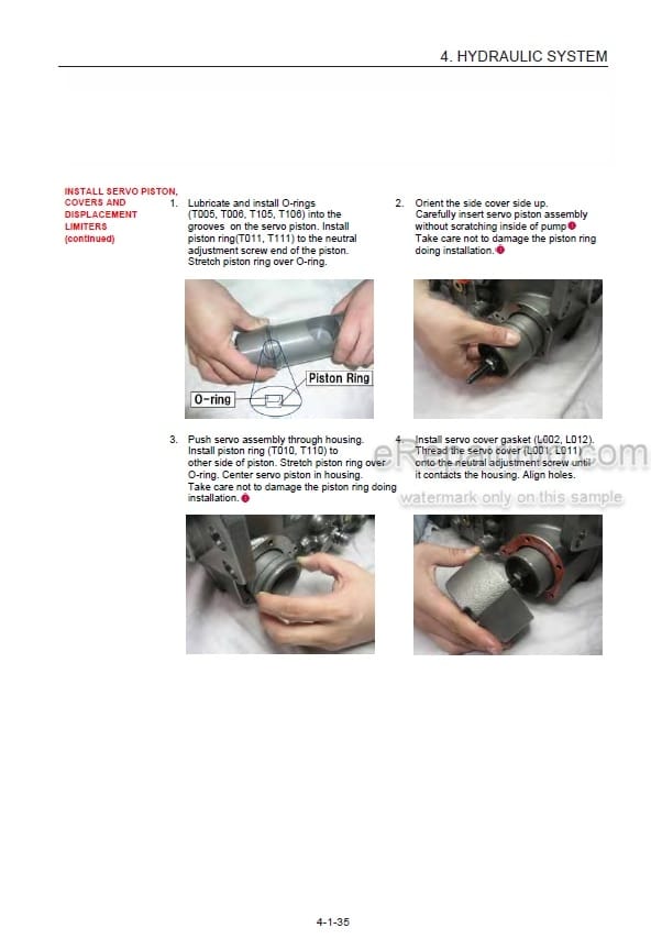 Photo 3 - Takeuchi TCR50 Workshop Manual Dump Carrier 30520002-