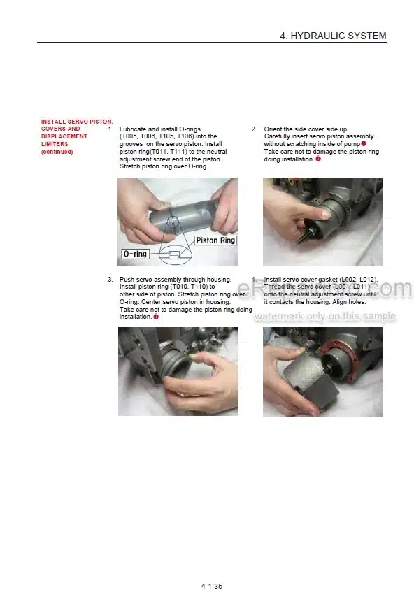 Photo 3 - Takeuchi TCR50 Workshop Manual Dump Carrier 30520002-